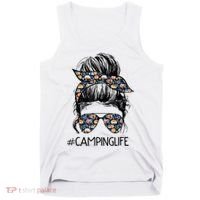 Camping Life Camping Lover Girl Outside Tank Top thumb 0