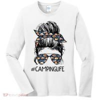 Camping Life Camping Lover Girl Outside Women's Long Sleeve Shirt thumb 0