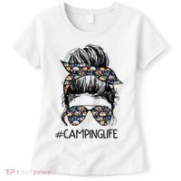 Camping Life Camping Lover Girl Outside Women's T-Shirt thumb 0
