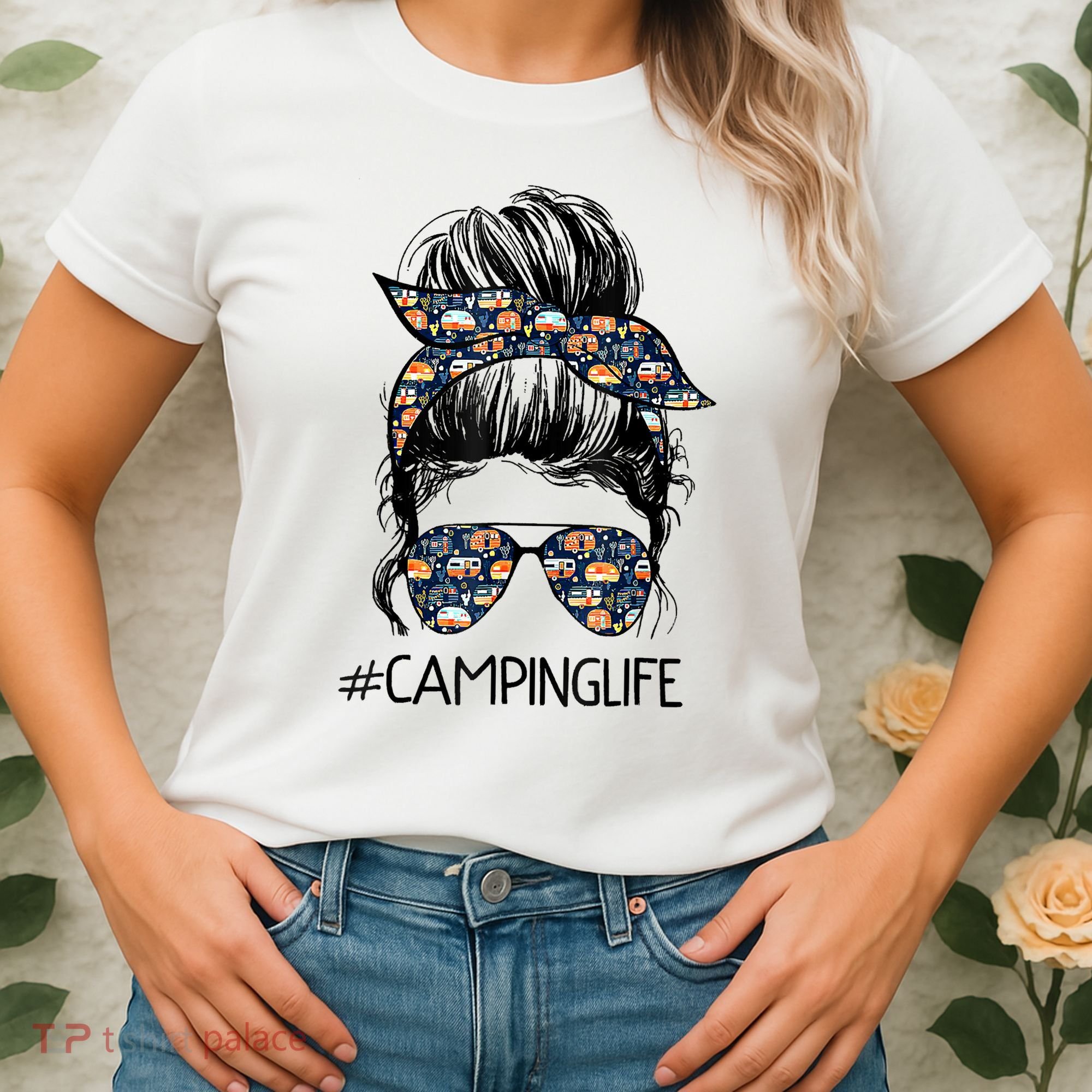 Camping Life Camping Lover Girl Outside Women's T-Shirt