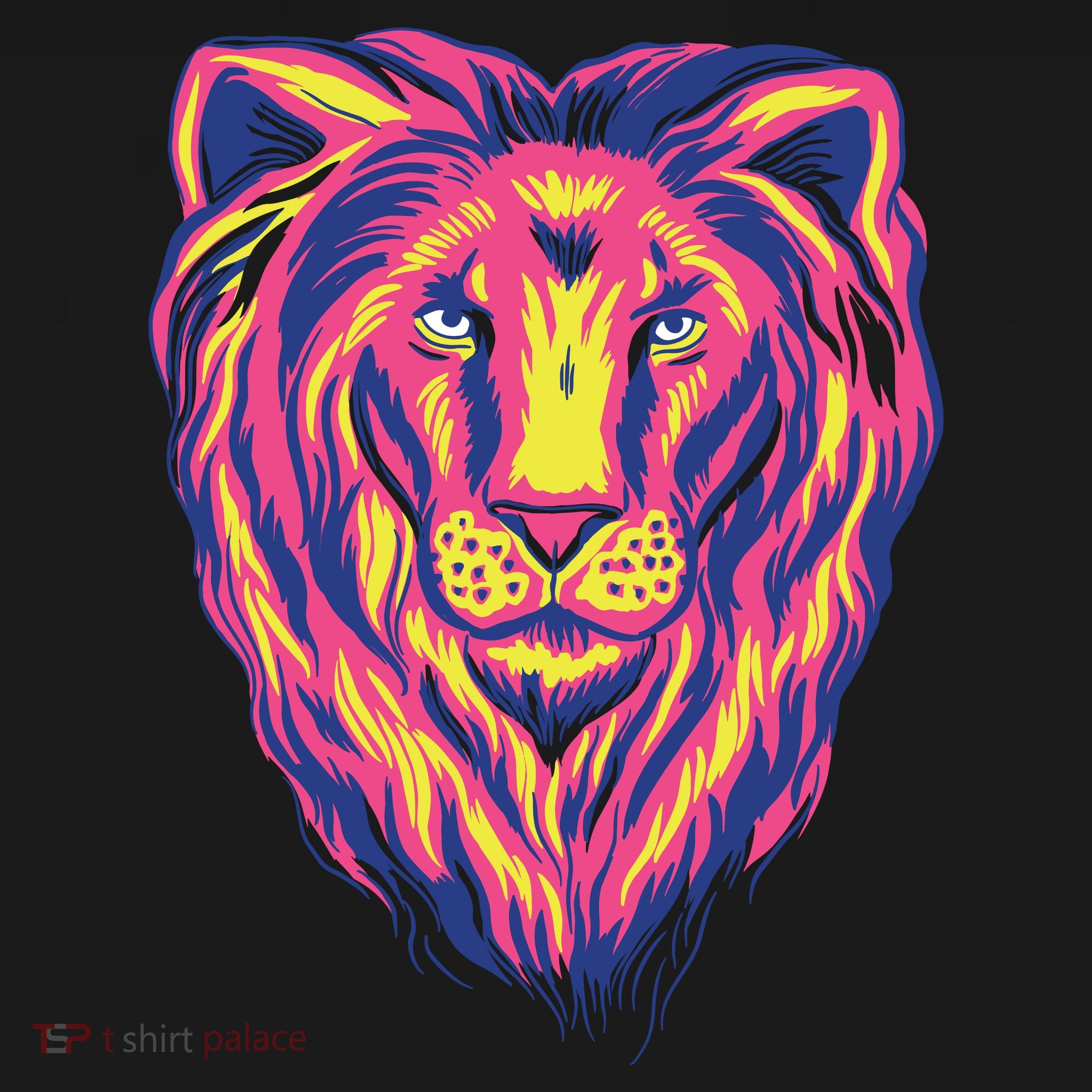 Colorful Lion T-Shirt