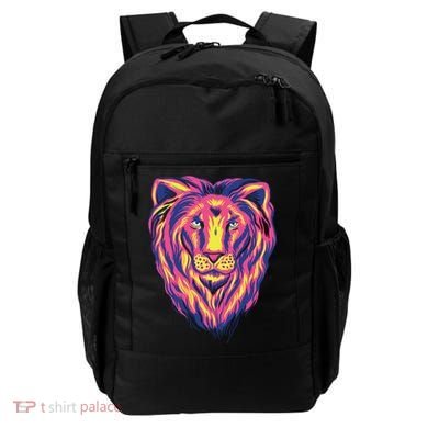 Colorful Lion Backpack