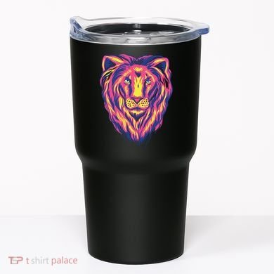 Colorful Lion Tumbler