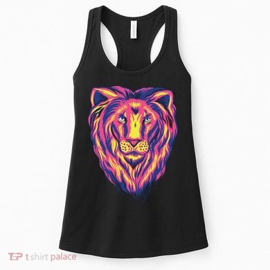 Colorful Lion Women's Tank Top