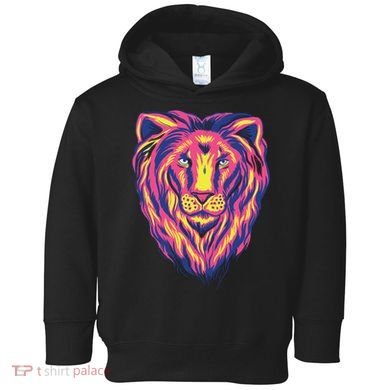 Colorful Lion Toddler Hoodie