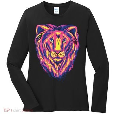 Colorful Lion Women's Long Sleeve Shirt