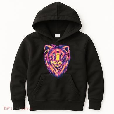 Colorful Lion Kids Hoodie