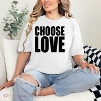 Choose Love Comfort Colors T-Shirt thumb 2