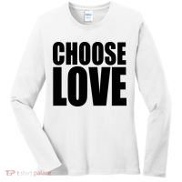 Choose Love Women's Long Sleeve Shirt thumb 0