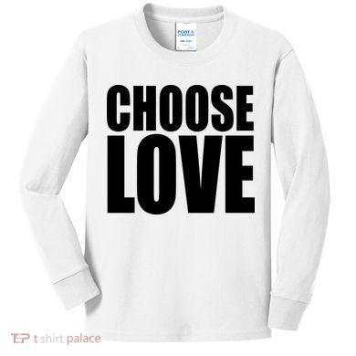 Choose Love Kids Long Sleeve Shirt