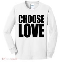 Choose Love Kids Long Sleeve Shirt thumb 0