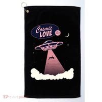 Cosmic Love Golf Towel thumb 0