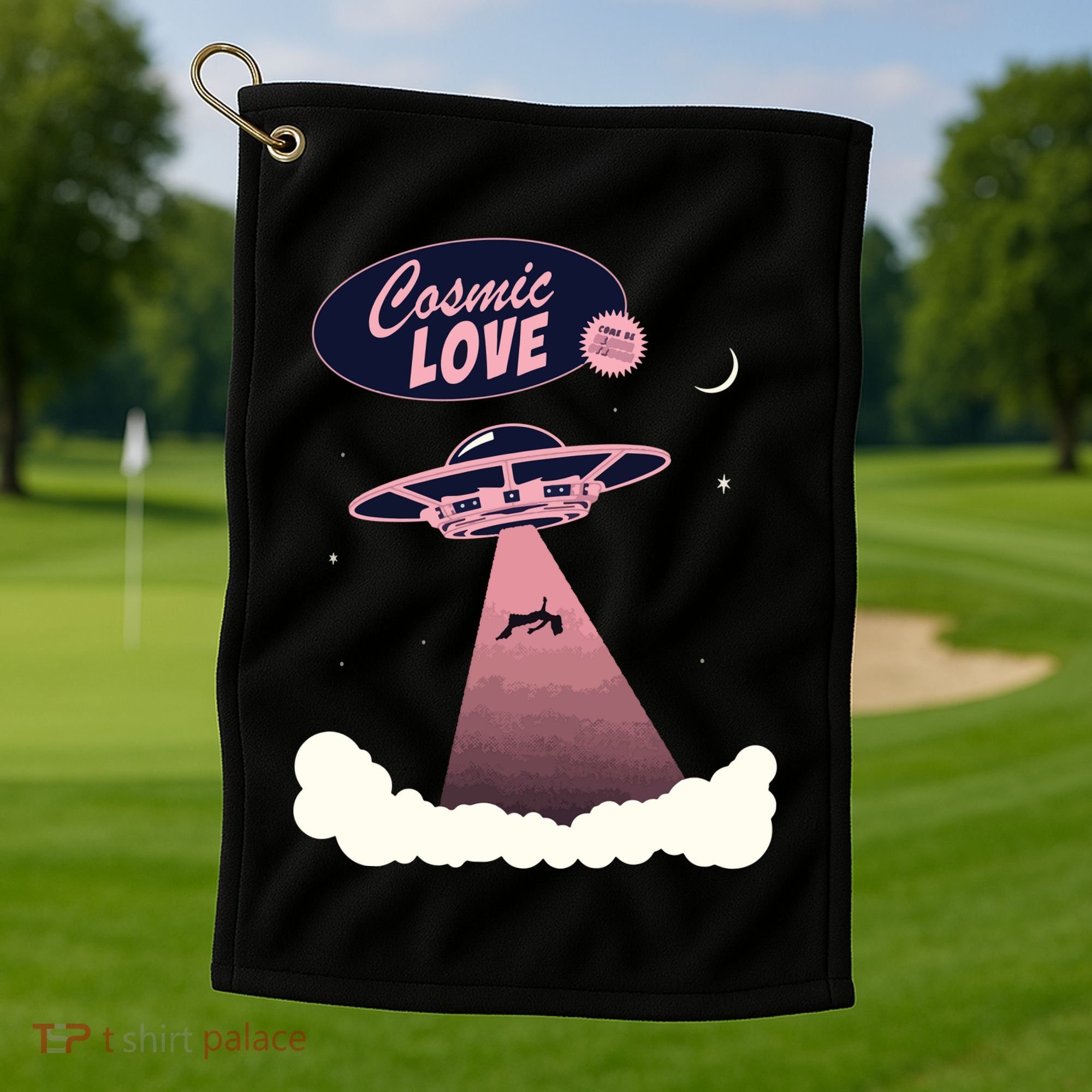 Cosmic Love Golf Towel