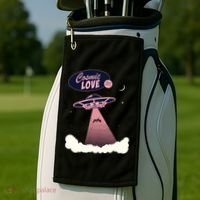 Cosmic Love Golf Towel thumb 2