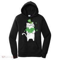 Cat Leprechaun Cat Lover Shamrock St Patrick's Day Gift Women's Hoodie thumb 0