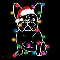 Christmas Lights Dog French Bulldog Coffee Mug thumb 5