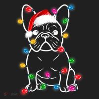 Christmas Lights Dog French Bulldog Tumbler thumb 3