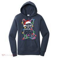 Christmas Lights Dog French Bulldog Women's Hoodie thumb 0