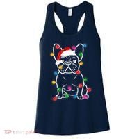 Christmas Lights Dog French Bulldog Women's Tank Top thumb 0