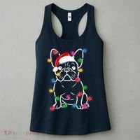 Christmas Lights Dog French Bulldog Women's Tank Top thumb 3