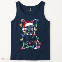 Christmas Lights Dog French Bulldog Tank Top thumb 2