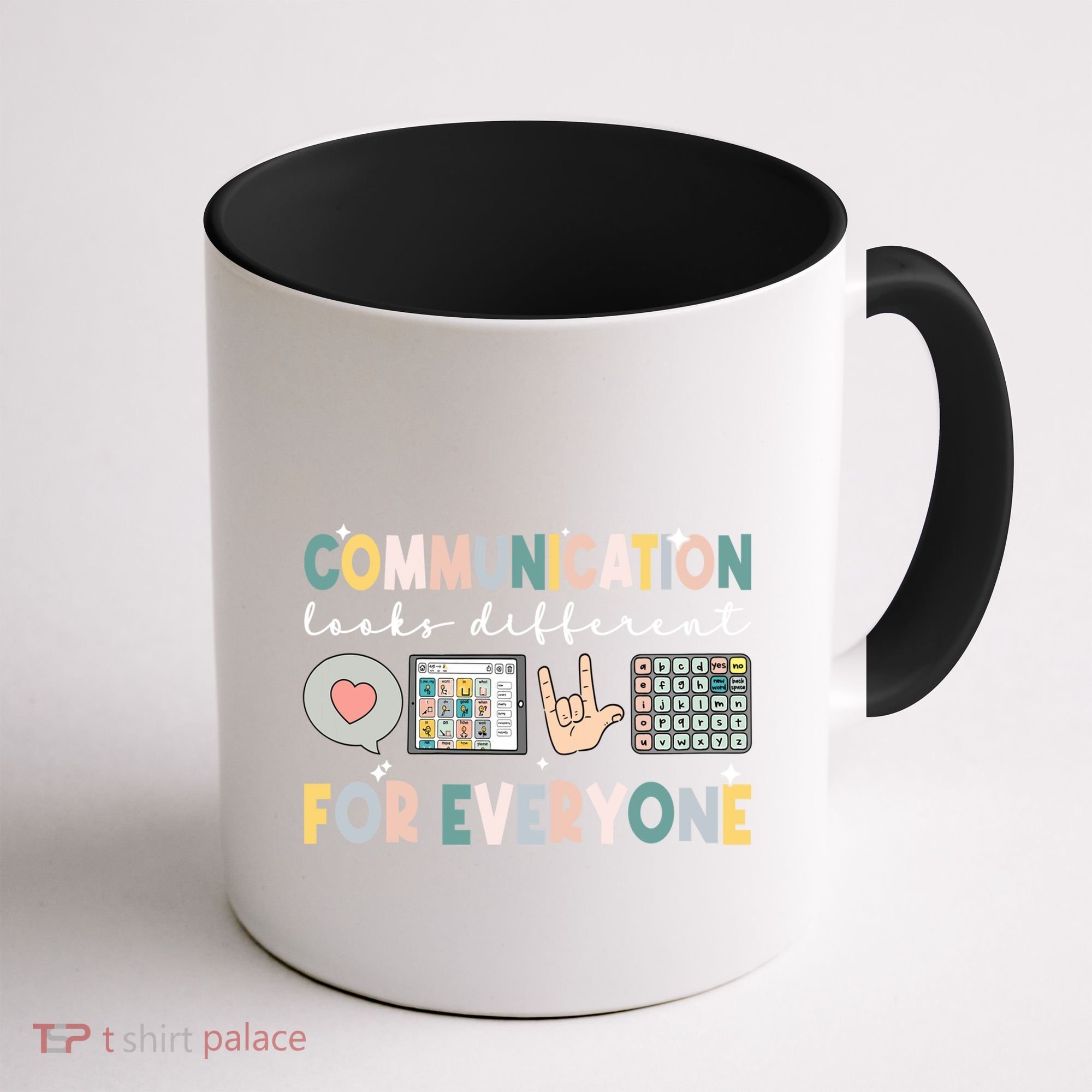 Communication Looks Different For Everyone Autism Awareness Gift Coffee Mug