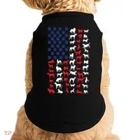 Dog Flag Usa Doggie Tank thumb 0