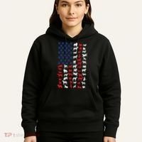 Dog Flag Usa Hoodie thumb 5