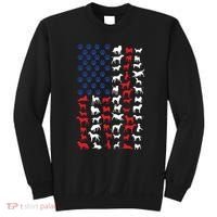 Dog Flag Usa Sweatshirt thumb 0