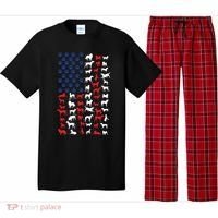 Dog Flag Usa Pajama Set thumb 0