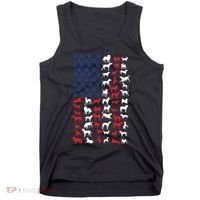 Dog Flag Usa Tank Top thumb 0