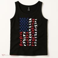 Dog Flag Usa Tank Top thumb 2