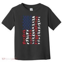 Dog Flag Usa Toddler T-Shirt thumb 0