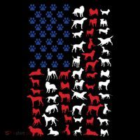 Dog Flag Usa Toddler T-Shirt thumb 4