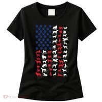 Dog Flag Usa Women's T-Shirt thumb 0