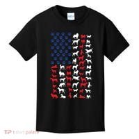 Dog Flag Usa Kids T-Shirt thumb 0