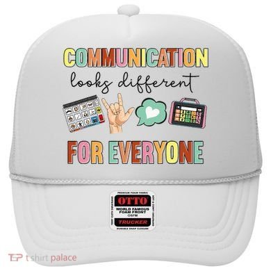 Communication Looks Different For Everyone Speech Therapy Hat