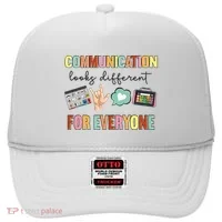 Communication Looks Different For Everyone Speech Therapy Hat thumb 0