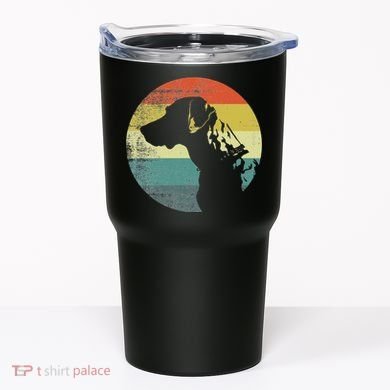 Catahoula Leopard Dog Retro Design Tumbler