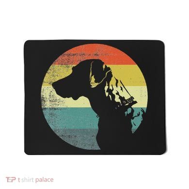 Catahoula Leopard Dog Retro Design Mousepad