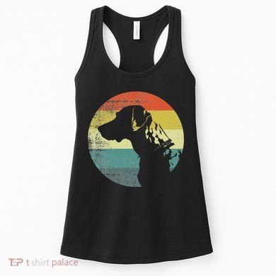 Catahoula Leopard Dog Retro Design Women's Tank Top
