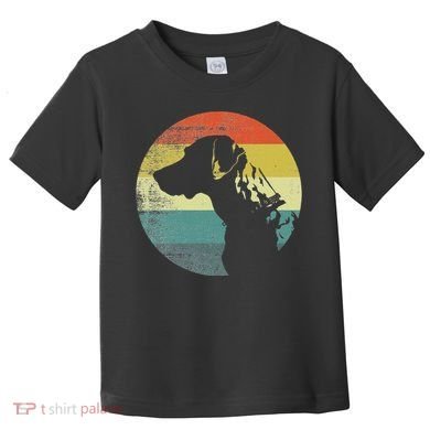Catahoula Leopard Dog Retro Design Toddler T-Shirt