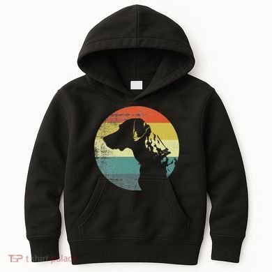 Catahoula Leopard Dog Retro Design Kids Hoodie