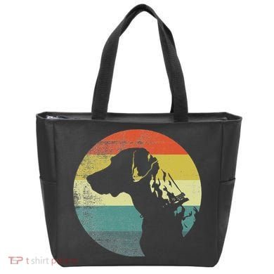Catahoula Leopard Dog Retro Design Tote Bag