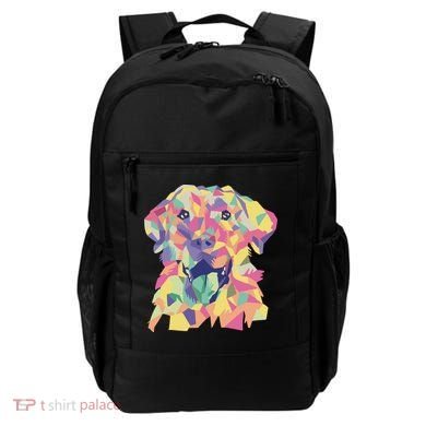 Colorful Labrador Dog Backpack
