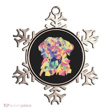 Colorful Labrador Dog Ornament