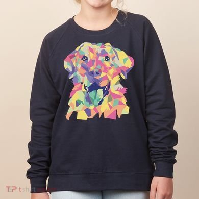 Colorful Labrador Dog Women's Sweatshirt