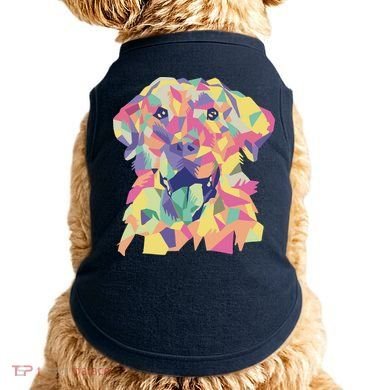Colorful Labrador Dog Doggie Tank