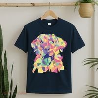 Colorful Labrador Dog T-Shirt thumb 2