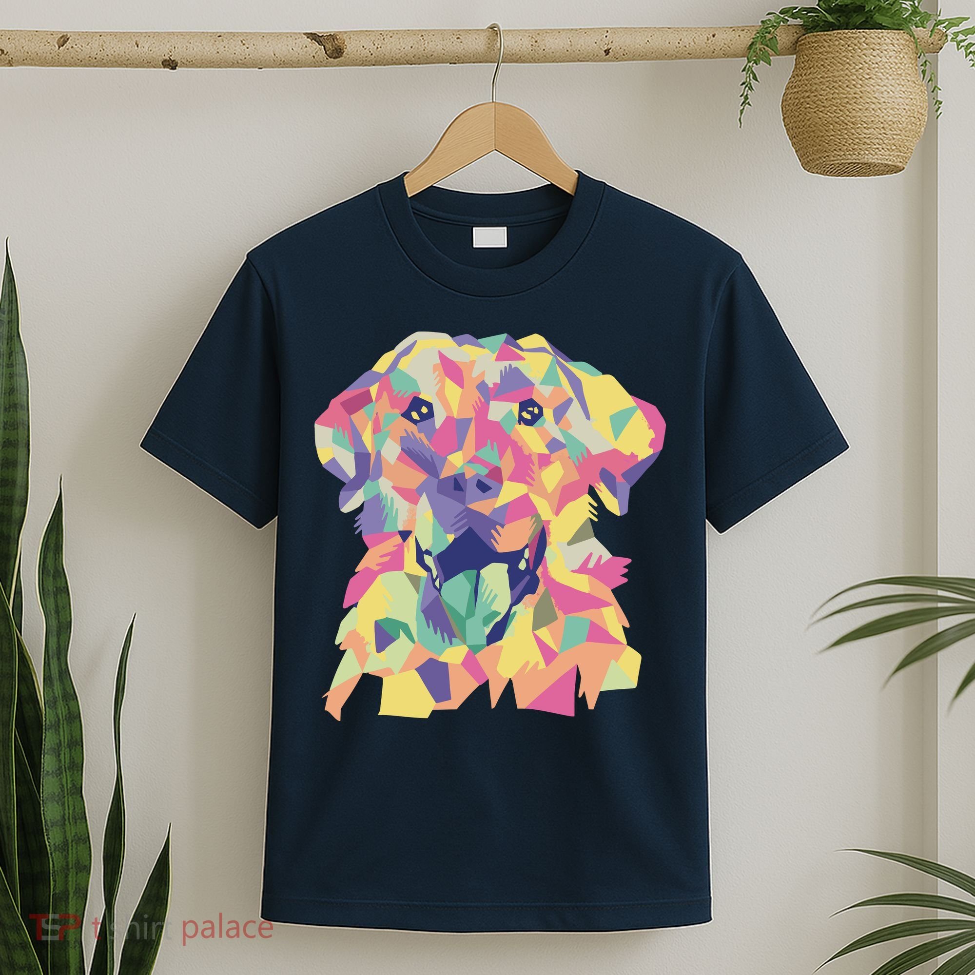 Colorful Labrador Dog T-Shirt